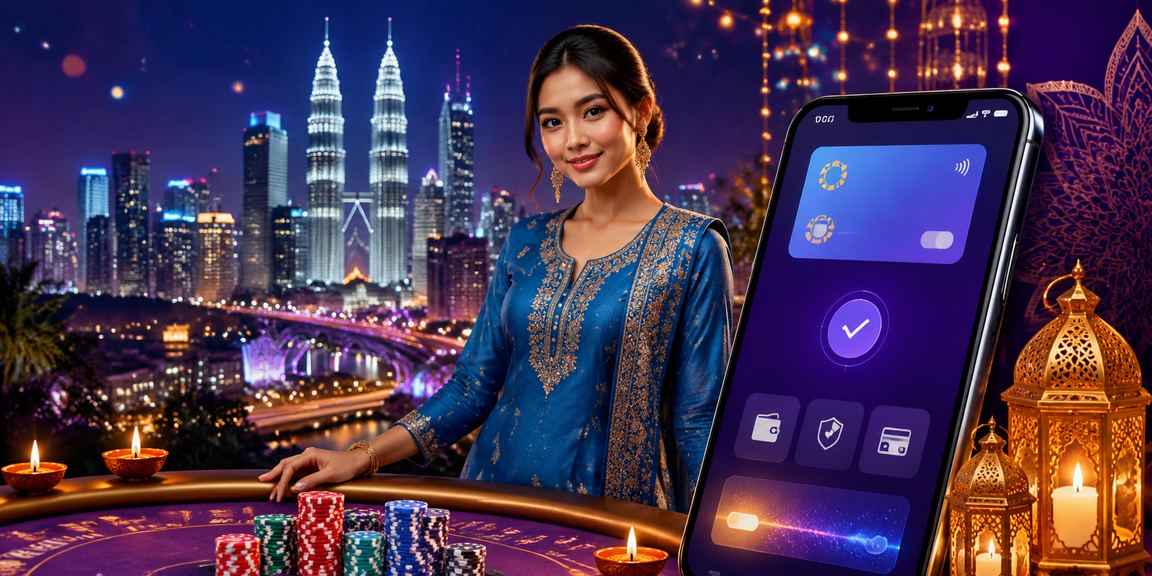 Pengguna wanita Kuala Lumpur bermain kasino dalam talian melalui telefon pintar 81400